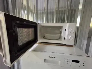 Lavadora, Lavavajillas, Microondas.