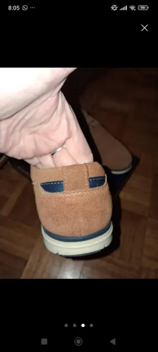 Zapatos de ante hombre Talla 43