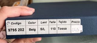 Manteleta fallera color crudo