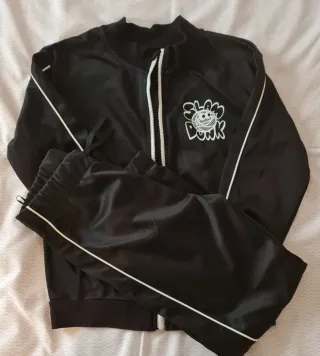 Chándal Slam Dunk niños negro talla 6 7