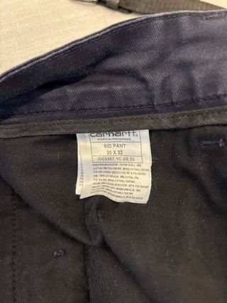 Pantalón chino Carhartt azul