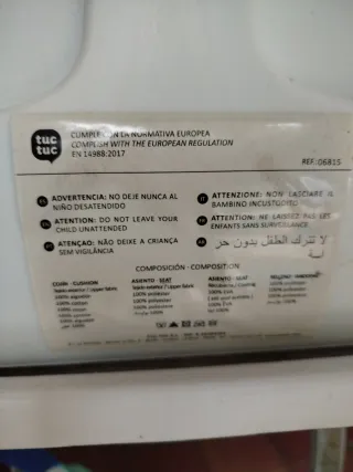 Trona Evolutiva Tuc Tuc