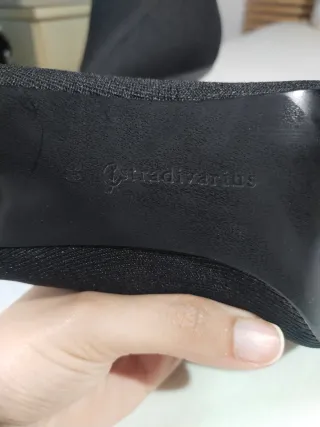 Botines de tacón negros para mujer