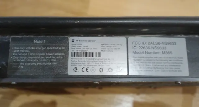 Patinete Xiaomi M365