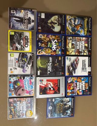 PS2: GTA San Andreas, Vice City, Kingdom Hearts