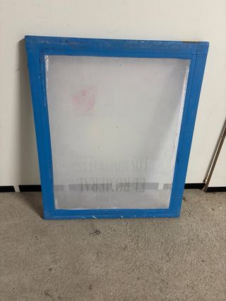 15 Pantallas de serigrafía