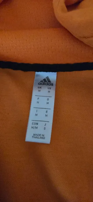 Conjunto Chándal Adidas Naranja y Negro