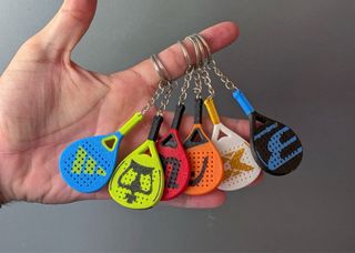 Llaveros de pádel - Varios colores