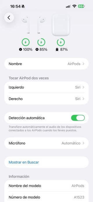 AirPods 1ª Gen Blancos