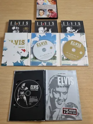 DVDs de Elvis Presley - conciertos y actuaciones