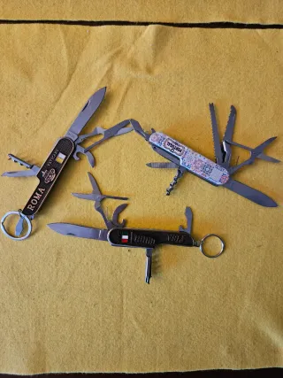 Set 3 coltellini multiuso souvenir