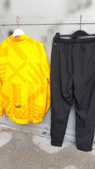 Tuta calcio Puma Manchester City gialla tg M