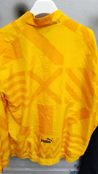 Tuta calcio Puma Manchester City gialla tg M