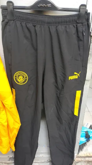 Tuta calcio Puma Manchester City gialla tg M