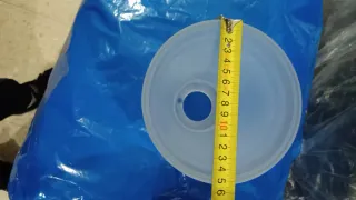 Tulipa de cristal para lámpara