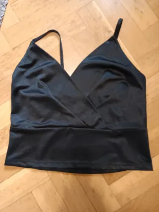 Top tirantes satén Zara