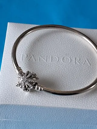 Pulsera Pandora Edición Limitada Copo Nieve
