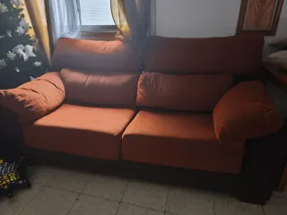 Juego 3 sofás extraíbles y cómodos