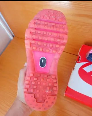 Zapatillas Nike Air Max Azul/Rosa Talla 37,5