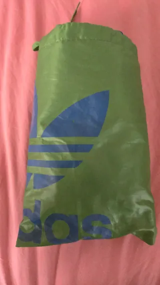 Impermeable Adidas Retro Azul/Verde