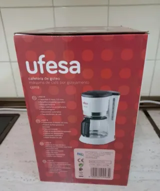 Cafetera Ufesa Activa Goteo 6 tazas
