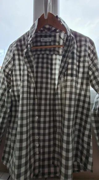 Camisa de Cuadros Verde 13-14