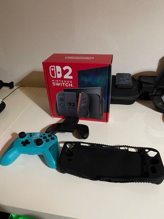 Nintendo Switch 2 Completa Negra/Roja