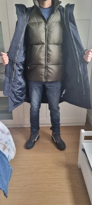 Parka + chaquetón Tommy Hilfiger Hombre Talla XS