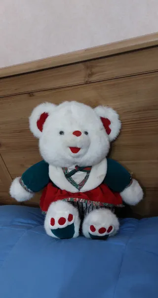 Peluche Orso Kmart Natale Vintage