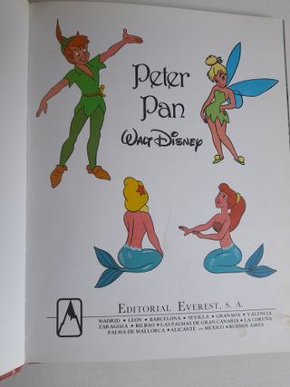 Libro Peter Pan Antologia Walt Disney