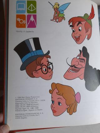 Libro Peter Pan Antologia Walt Disney