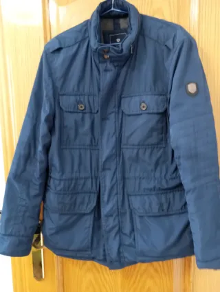 Anorak azul calentito