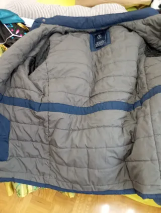 Anorak azul calentito