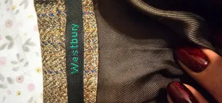 Americana Marrón y Gris.