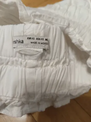 Top tirantes Bershka blanco