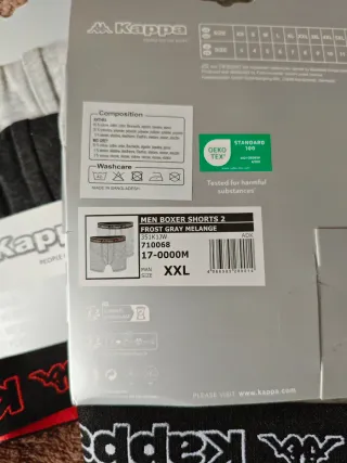 3 Pack 2 Calzoncillos Kappa Talla menos