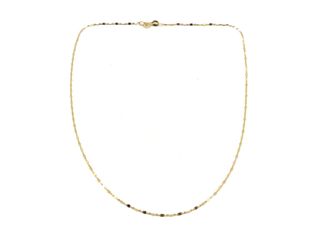cadena oro 18k 22cm