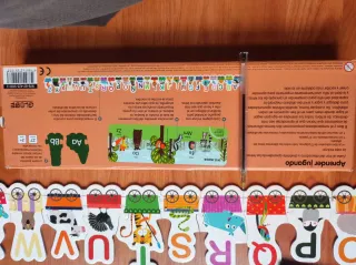 Puzzle Abecedario Animales Tren
