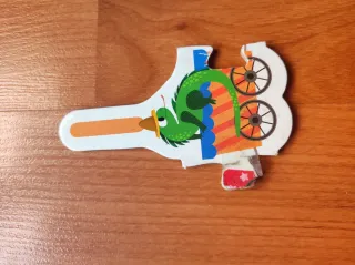 Puzzle Abecedario Animales Tren