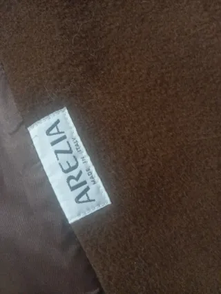 Cappotto lungo lana marrone