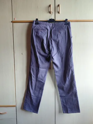 Pantalone uomo prugna sbiadito Peter & Sons (S)