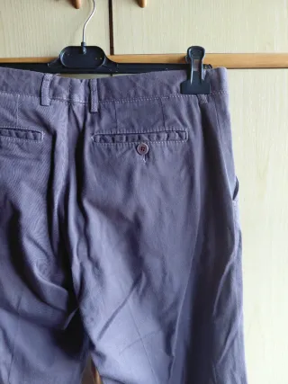 Pantalone uomo prugna sbiadito Peter & Sons (S)