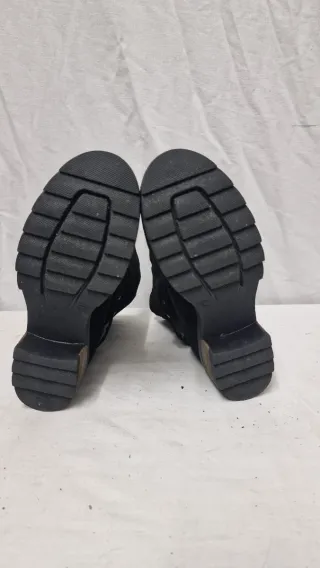 Stivali Kammi neri in camoscio