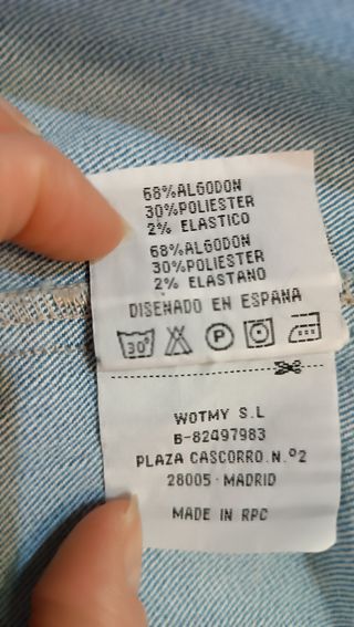 Cazadora vaquera Kira Talla M