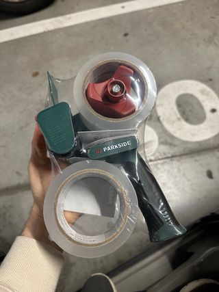 Dispensador cinta embalaje Parkside