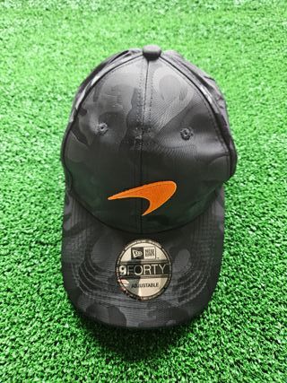 Gorra New Era McLaren Naranja Negra