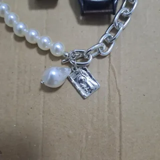 Coppia orologi uomo/donna più collana