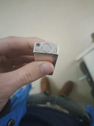 Mechero Dunhill Rollagas Vintage Coleccionista