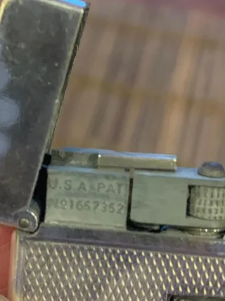 Mechero Dunhill Rollagas Vintage Coleccionista