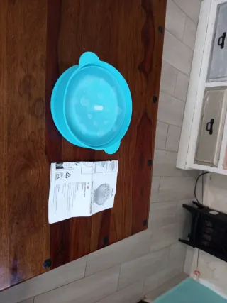 Máquina Palomitas Microondas Azul